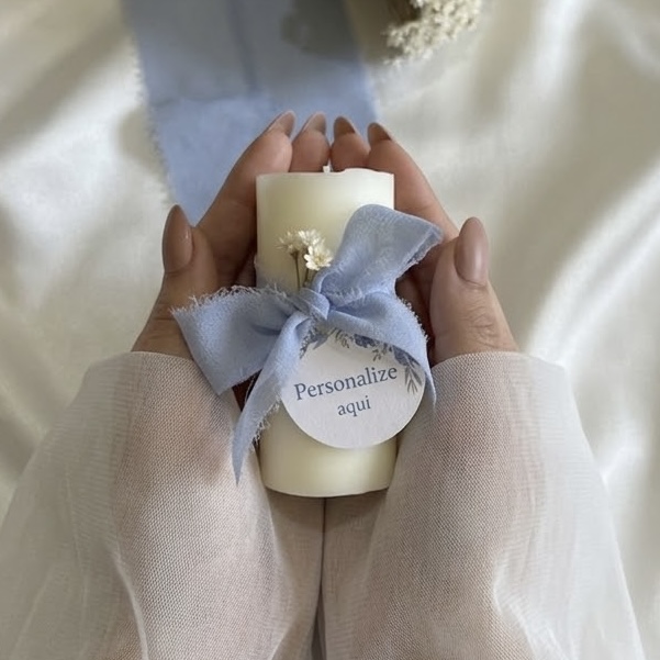 Vela Aromática Pilar Personalizada